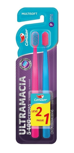 Escova Dental Ultramacia Condor Multisoft Leve 2 Pague 1