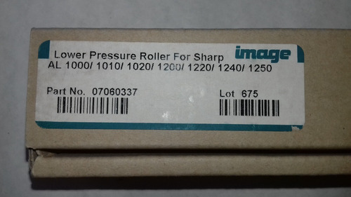 Imagen 4 de 4 de Rodillo Fusor Presión Sharp Al1000, Toshiba Studio 120