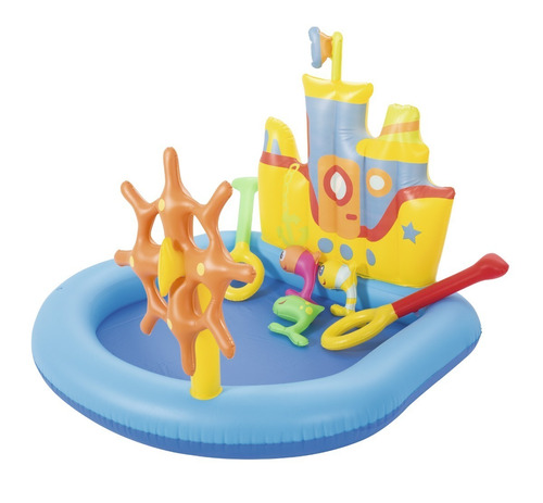 Pileta Inflable Play Center Barco Bestway Babymovil 52211