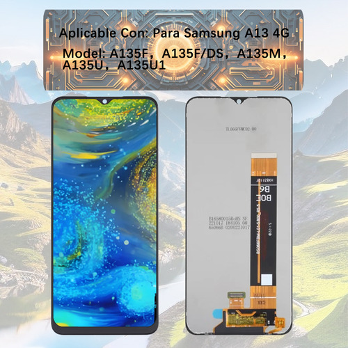 Pantalla Para Samsung A13 4g A135m A135f Display