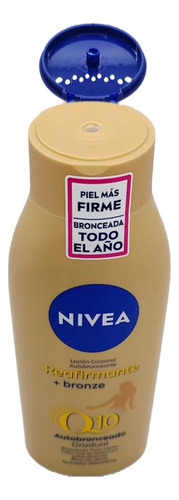 Loción Autobronceante Nivea Q10 +bronze 400ml