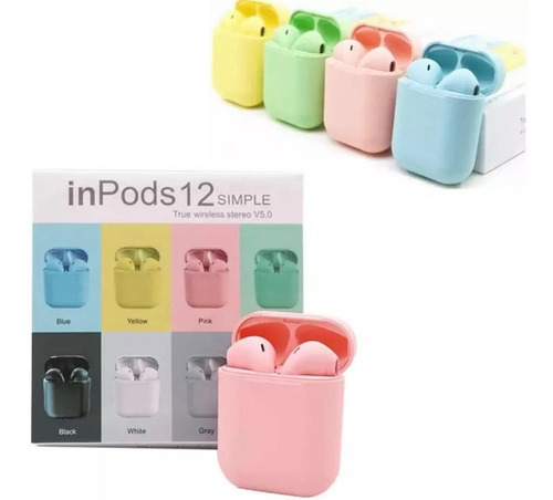 Imagen 4 de 5 de Audifonos Inalámbrico Bluetooth I12
