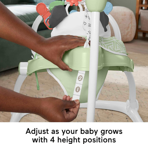 Fisher-price Baby Bouncer Spacesaver Jumperoo Activity Ce...