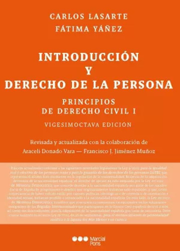 Principios De Derecho Civil T.i - Lasarte Álvarez  - *