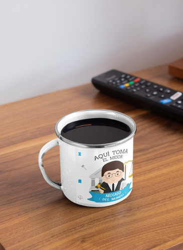 Taza Enlozada Justicia Y Java - Abogado