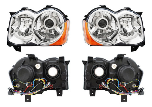 Par Faros Grand Cherokee 2008-2009-2010 Tipo Xenon Tyc