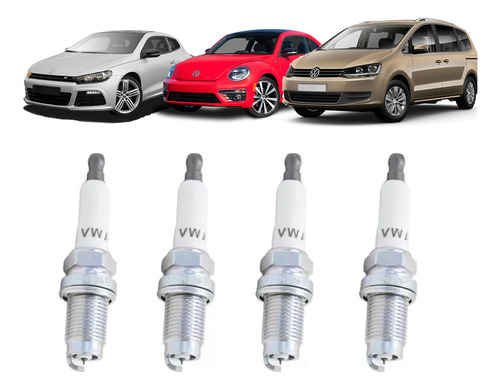 Kit Bujias Scirocco Sharan N Beetle 1.4 Tsi