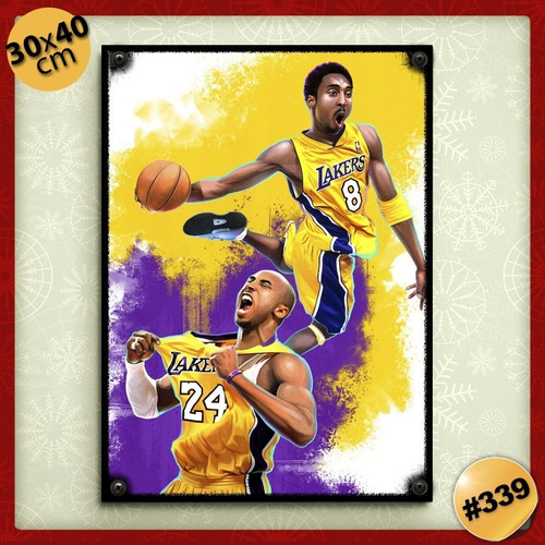 Pack De 5 Posters 30 X 40 Cm / Básquet Nba James Jordan Kobe