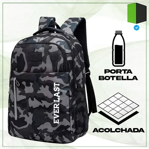 Mochila everlast camuflada hotsell