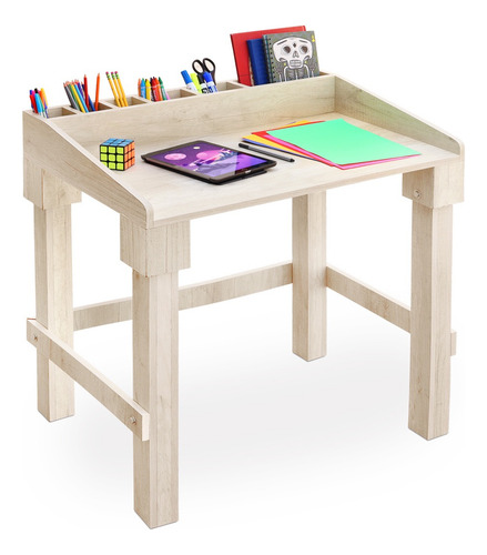 Mesa Escolar Escritorio De Tareas Infantil Multifuncional