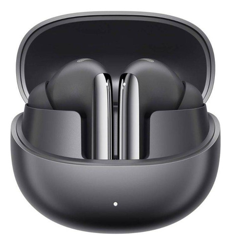 Auriculares Qcy Melobuds Pro Anc Ldac Hi-res Bt5.3 con 6 micrófonos, color negro