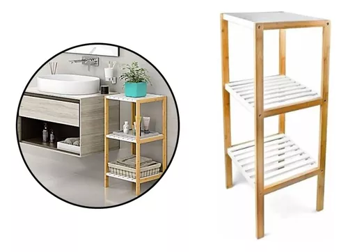 Mayorista Multifuncional 3 nivel Bambú Cuarto de baño Unidad de estanterías  Cuarto de Baño almacenamiento Estante del organizador del soporte - China  Estante para Cuarto de Baño, Estantes para esquina de Baño