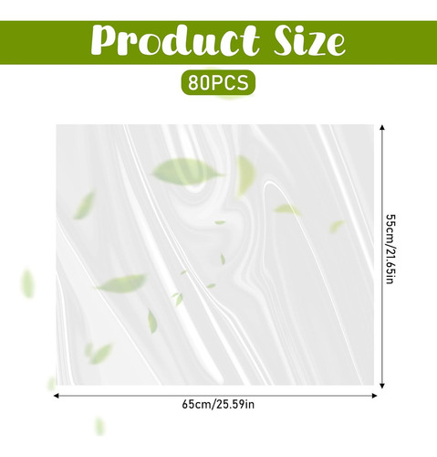 80pcs Desechable Liner Para Bañera De Pies Bolsa De Spa