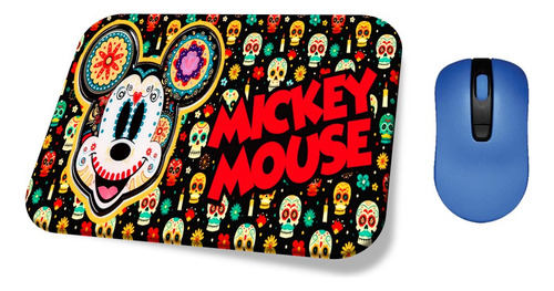 Mouse Pad Mickey Mouse  Halloween Dia De Muertos 5