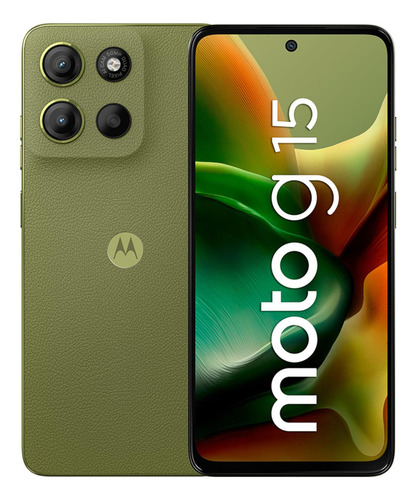 Celular Moto G15 4 + 128 Gb Verde