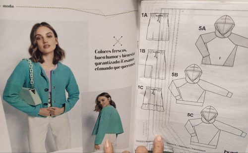 Burda Easy Revista 02/2023 Con 66 Paginas