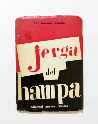 Jerga Del Hampa - José Bonilla Amado