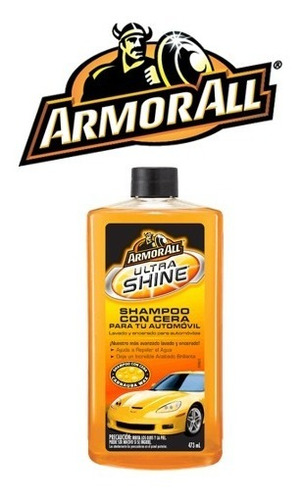 Shampoo Con Cera Ultra Brillante Carro / Moto Armorall 473ml