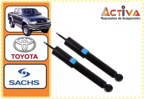 Amortiguador Kit X2 Delantero Toyota Hilux 4x4 97/2004 Sachs