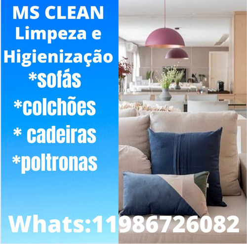 Imagem 1 de 3 de Higienização De Estofados
