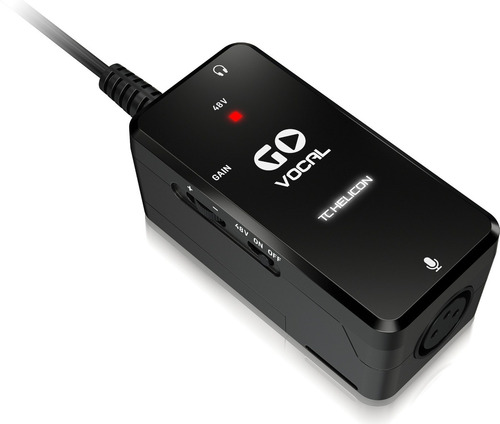 Preamplificador Interfaz T C Helicon Go Vocal Android Ios