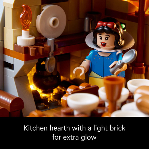 Kit De Construcción Lego Disney Blancanieves Y Los Siete Ena