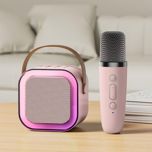 Mini Altavoz De Karaoke Con Micrófono, Karaoke Para Niños Y