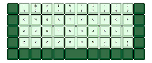 Ymdk Zda Similar A Xda Keycaps Thick Pbt Matcha Dye-sublima