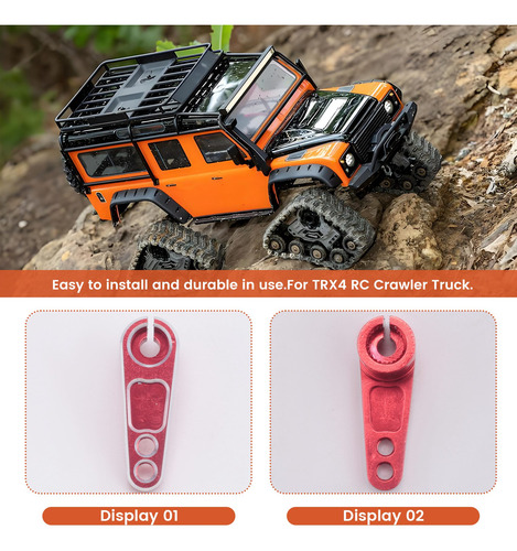 Brazos De Dirección De Bocina Cnc De Aluminio 25t Para Trx4