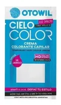 Comprar Tintura Fantasia Pelo Otowil Semipermanente Cielo Color 50g Tono Cielo Color Azul Francia