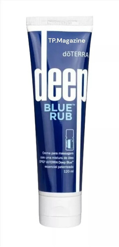 Gel Doterra Deep Blue Rub 120ml Creme Para Massagem Original