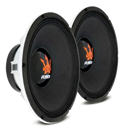 Par Woofers 15 Poleg Magnum Fusion 1900w 8 Ohms Medio Grave Cor Preto/branco