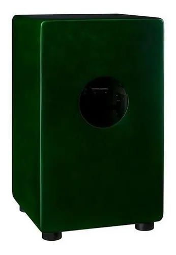 Cajón Flamenco Peruano Luna Diseño Tattoo Con Funda Cuo