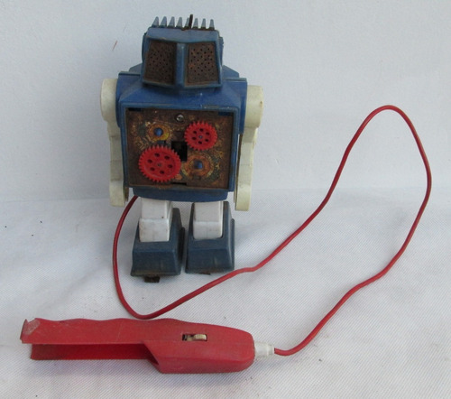 Antiguo Robot Puky 02 Bionico, ((((solo Para Repuestos))))