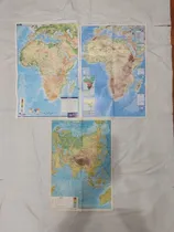 Comprar Mapa Fisico Politico De Africa Y Asia No 6 X 13 Unidades