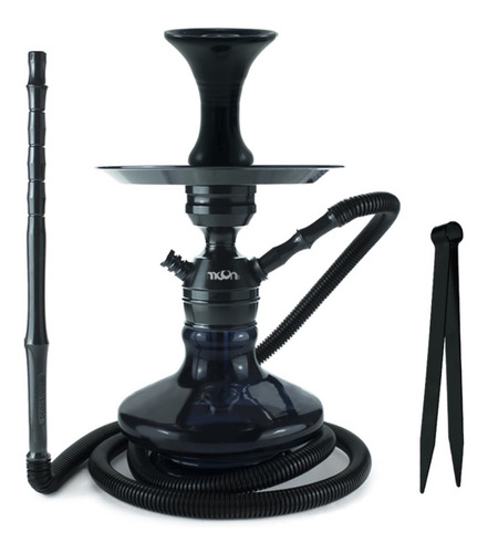 Narguile Completo Moon Rosh + Vaso Stem Prato + Pegador