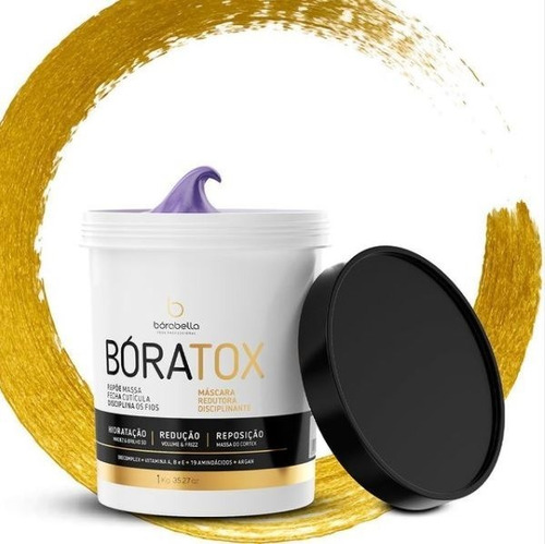Imagem 5 de 9 de Kit Progressiva Borabela Not Cry More E Btox Boratox 1kg