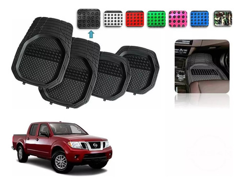 Tapetes 4pz Bandeja 3d Color Nissan Frontier D40 2005 A 2019