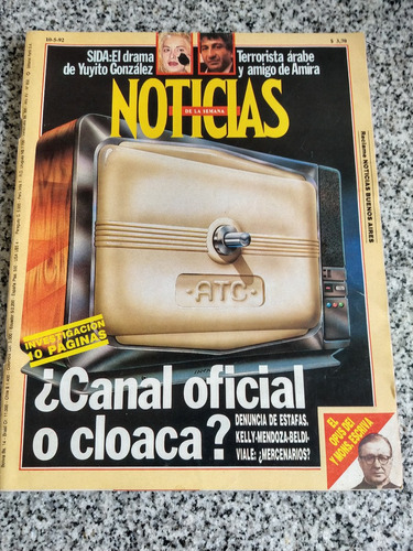 Revista Noticias Nº 802 Del 10-05-92 - Sofovich/atc - Oferta