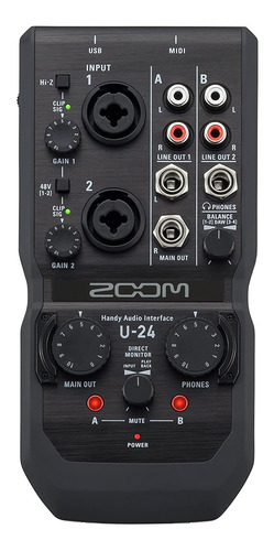 Imagen 1 de 11 de Ftm Interface Audio Zoom U24240gl Handy Audio