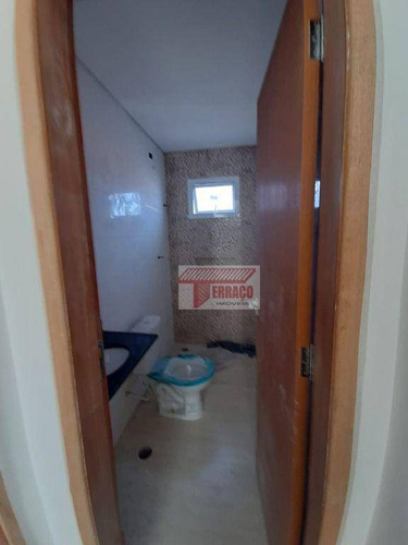 Imagem 3 de 13 de Cobertura Com 2 Dormitórios À Venda, 46 M² Por R$ 398.000,00 - Vila Apiaí - Santo André/sp - Co0733