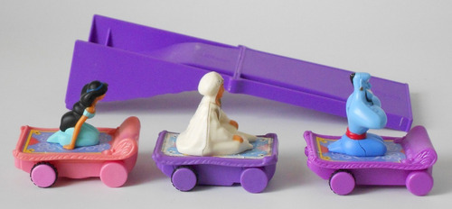 Genio Y Jazmín Figuras De Película Aladin De Disney Mcdonals (Usado)