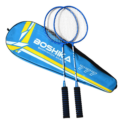 2x Raquetas De Bádminton Juego De Raquetas De Azul