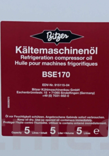 Aceite Bitzer Bse 170 Original