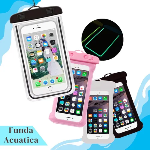 Funda acuática para celular