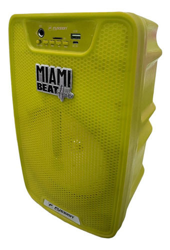 Bafle Recargable Amplificado 6.5 PuLG. Con Microfono