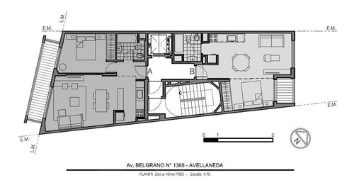 Imagen 5 de 5 de Departamento De 2 Ambientes A Estrenar En Venta - Crucecita, Avellaneda.