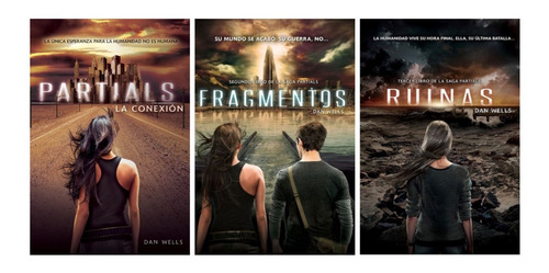 3 Libros Trilogía Partials Fragmentos Ruinas - Dan Wells Vr