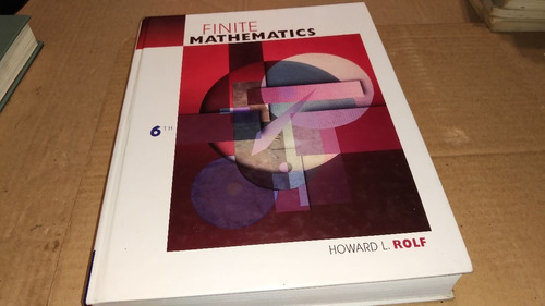 Finite Mathematics Howard L. Rolf Inglês 6th Cód. 3597