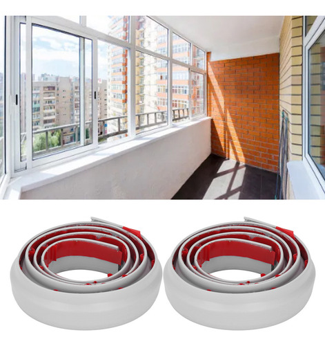 N 2 Peças De Tiras De Vedação Na Parte Inferior Da Porta,